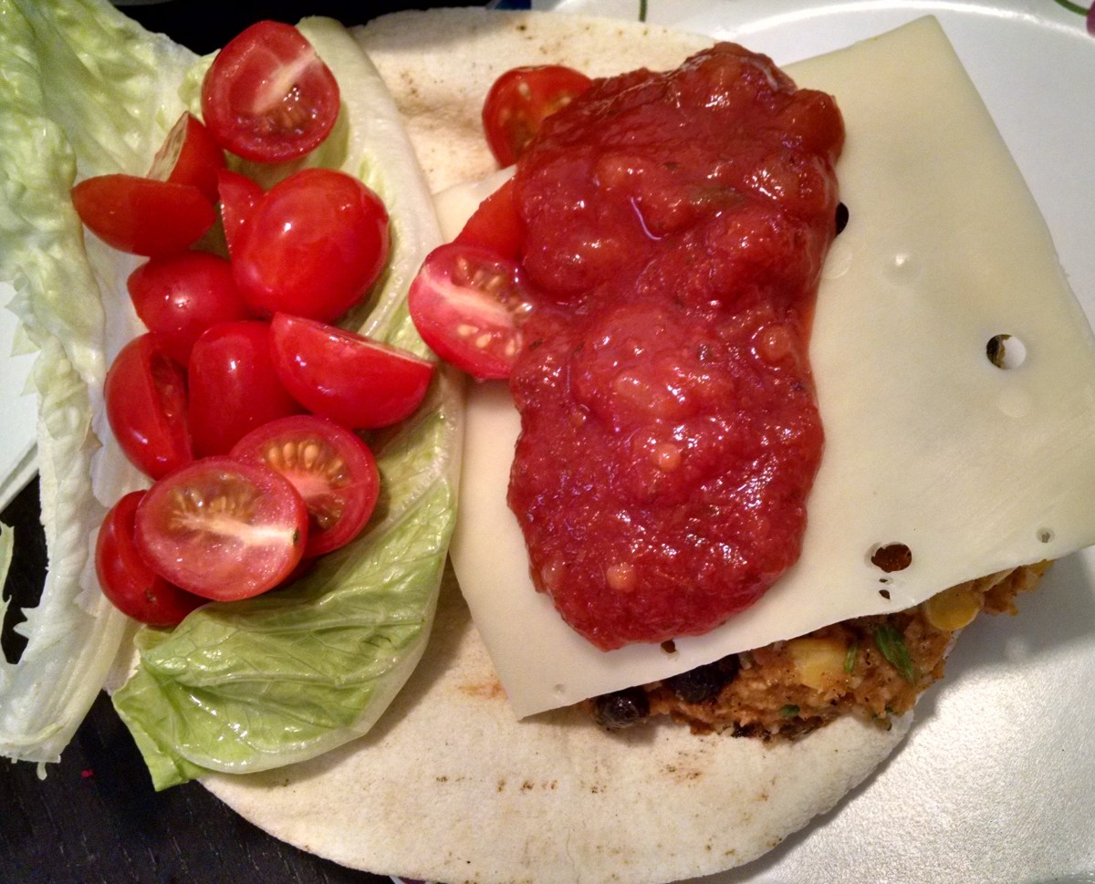 Sweet Potato, Black Bean, Corn and Millet&nbsp;Burgers