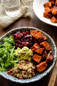 IMAGE COURTESY http://blissfulbasil.com/2014/10/30/grab-n-go-sweet-potato-cranberry-quinoa-power-bowl/