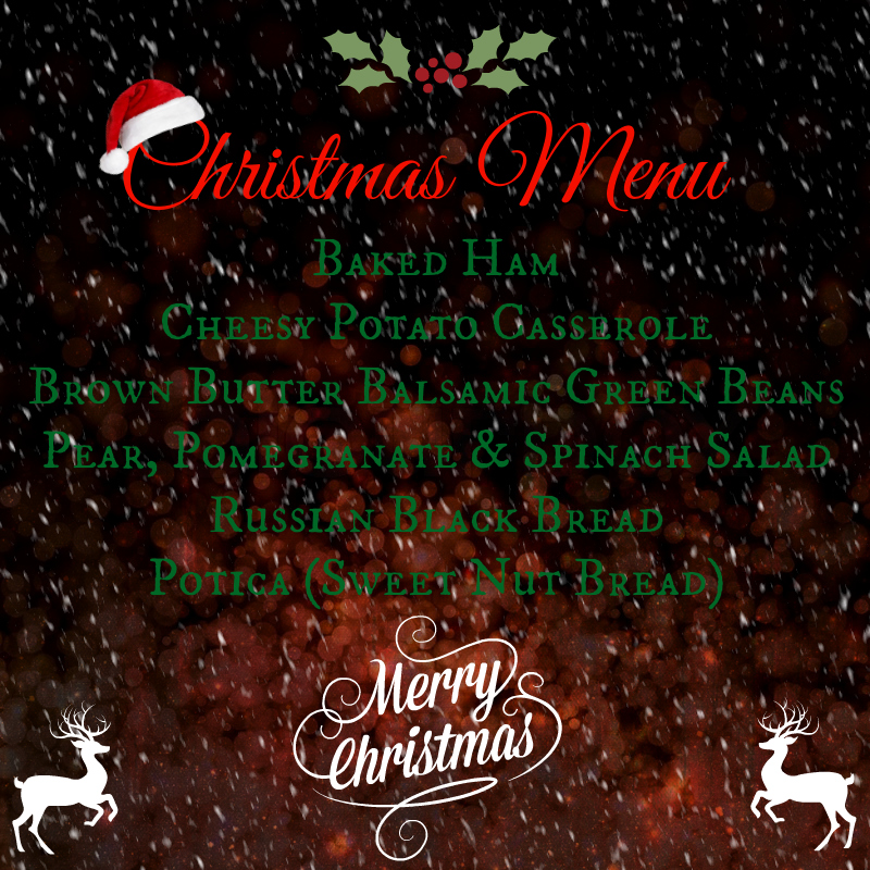 Christmas Menu